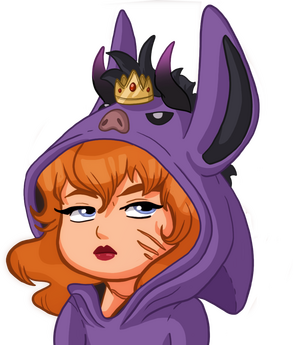 Example: Emoji/Sticker | Character: Ruby Oswell (mateus)