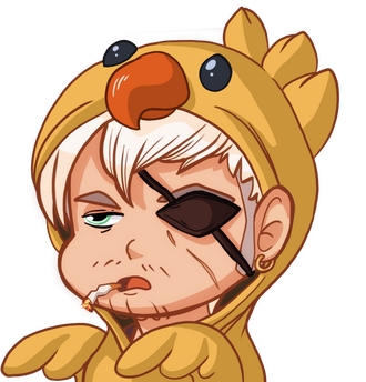 Example: Emoji/Sticker | Character: Voyce Oswell (mateus)